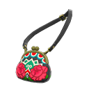Asian-style clasp purse