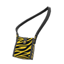 Zebramusterhandtasche [Gelb] (Gelb/Schwarz)