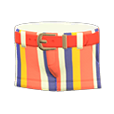 Striped shorts - Red | Animal Crossing (ACNH) | Nookea