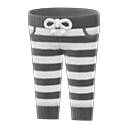 striped pants