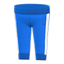 pantalon de sport [Bleu] (Bleu/Blanc)