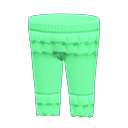 frilly sweatpants [Mint] (Green/Green)