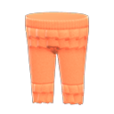 frilly sweatpants [Orange] (Orange/Orange)