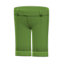 wide chino pants [Avocado] (Green/Green)