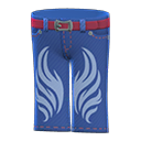 Secondary image of Embellished denim pants
