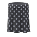 long polka skirt