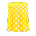 falda a lunares [Amarillo] (Amarillo/Blanco)