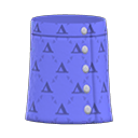 falda larga Trini [Océano] (Azul/Azul)