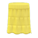 三节裙 [黄色] (黄色/黄色)