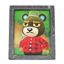 Grizzly's photo [Silver] (Black/Red)