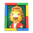 皇獅的照片 [彩色] (黃色/紅色)