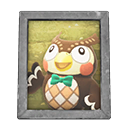 Blathers's photo [Silver] (Brown/Brown)