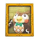 Blathers's photo [Gold] (Brown/Brown)