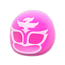 máscara de lucha libre [Rosa] (Rosa/Rosa)