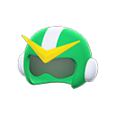 casque de héros [Vert] (Vert/Jaune)