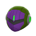 動力頭盔 [綠色] (綠色/紫色)