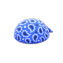 變形蟲圖騰頭巾 [藍色] (藍色/白色)