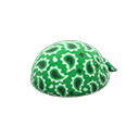 變形蟲圖騰頭巾 [綠色] (綠色/白色)