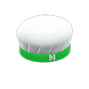 cook cap with logo [Green] (Green/White)