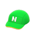 小吃店帽子 [绿色] (绿色/黄色)