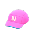 小吃店帽子 [粉红] (粉红/水蓝色)