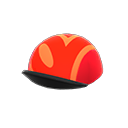 cycling cap [Red] (Red/Orange)