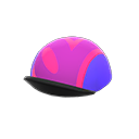 cycling cap [Blue & purple] (Pink/Purple)