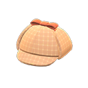 cappello da detective [Beige] (Beige/Beige)