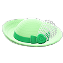 优雅帽子 [绿色] (绿色/绿色)