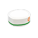 纸帽 [白色&绿色] (绿色/白色)