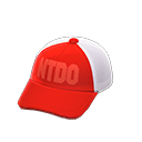 mesh cap [Red] (Red/White)
