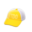 mesh cap [Yellow] (Yellow/White)