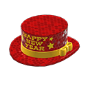 新年丝质礼帽