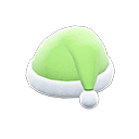 bonnet de nuit tissu éponge [Citron vert] (Vert/Blanc)