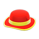 sombrero de paseo [Rojo] (Rojo/Amarillo)