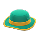 sombrero de paseo [Verde] (Verde/Amarillo)