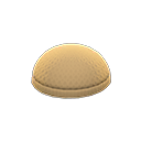 cappellino basso di lana [Beige] (Beige/Beige)