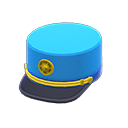 cappello da macchinista [Blu chiaro] (Blu chiaro/Blu)