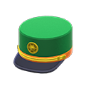 cappello da macchinista [Verde] (Verde/Arancio)