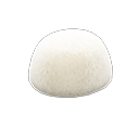 faux-fur hat [White] (White/White)