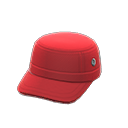 plain cap [Red] (Red/Red)