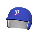 batter's helmet [Navy blue] (Blue/Blue)