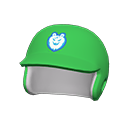 шлем бейсболиста [Зеленый] (Зеленый/Зеленый)