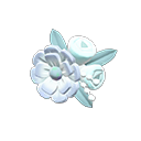 horquilla flor [Blanco] (Blanco/Blanco)