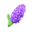 Secondary image of Purple hyacinths