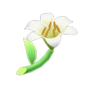 Animal Crossing New Horizons White Lilies Image