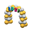 Animal Crossing New Horizons 2021 Celebratory Arch Image