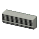 air conditioner: (Gray) Gray / Gray