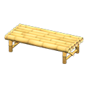 Animal Crossing New Horizons Dried bamboo Bamboo Bench