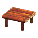Bamboo stool Image Tag